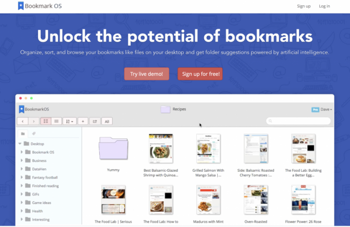Удобное управление закладками с помощью Bookmark OS