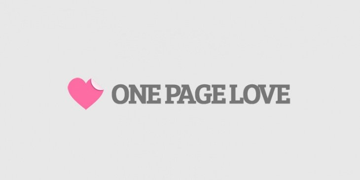 Onepagelove.com: Inspiration for Landing Page Developer