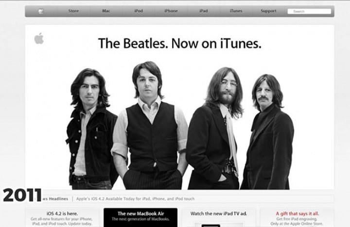 Как менялись мировые тенденции веб-дизайна на примере Apple.com